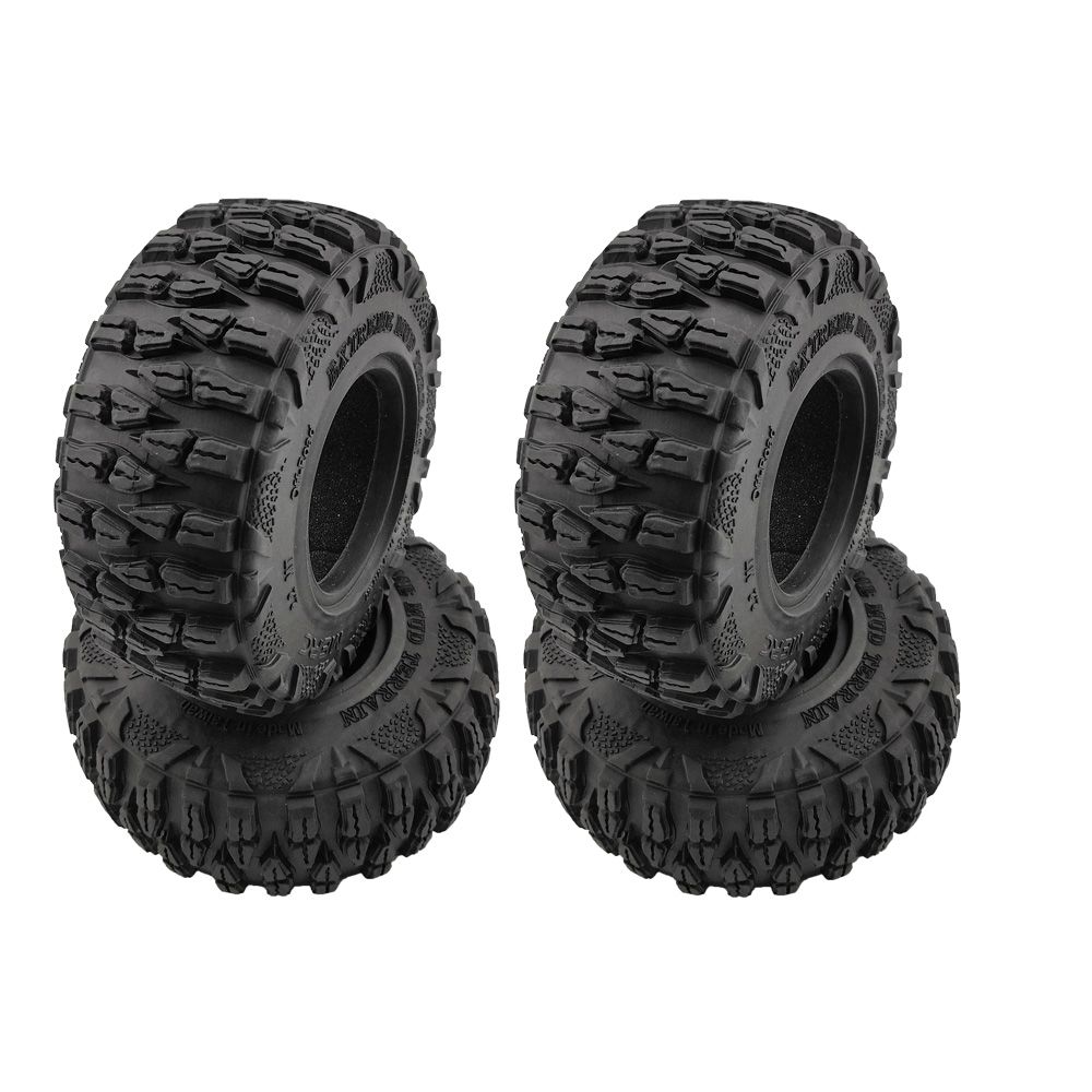 Hobby Details 2.2" Crawler Tires - Style H 4.72" OD (4) - Click Image to Close