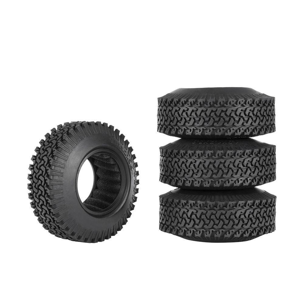 Hobby Details 1.9" Crawler Tires - Style One 3.94" OD (4)