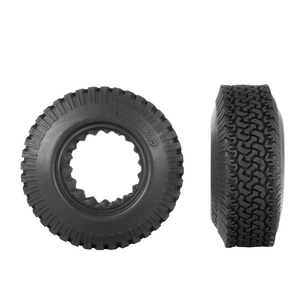 Hobby Details 1.9" Crawler Tires - Style One 3.94" OD (4) - Click Image to Close