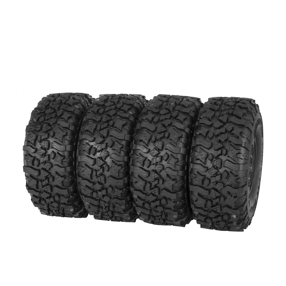 Hobby Details 1.9" Crawler Tires - Style Two 4.72" OD (4)