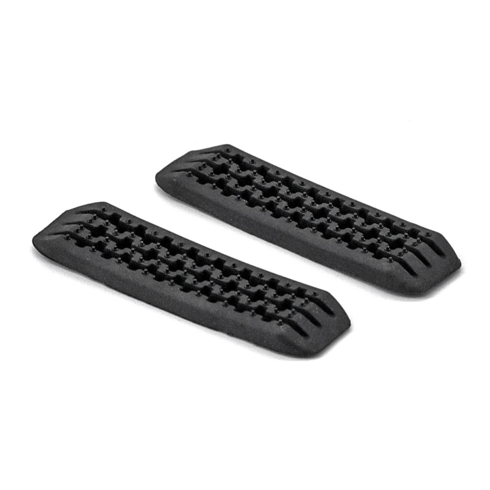 Hobby Details Rubber Recovery Ramps for 1/24 Cars 45.8x13x3.5mm (2)(Black)