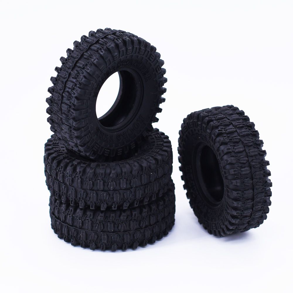 Hobby Details 1.0" Style B Tires with Foams (4) 2.05" OD, 0.75" – image 1