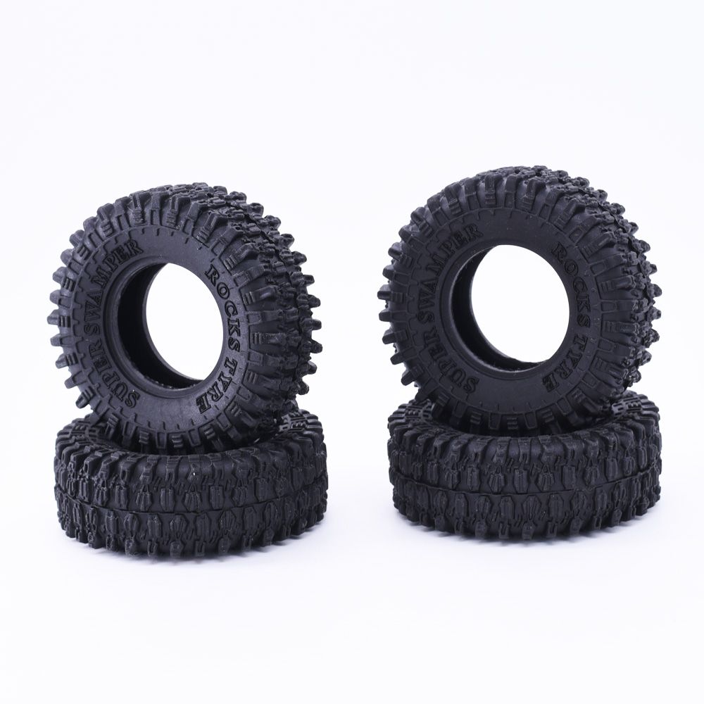 Hobby Details 1.0" Style B Tires with Foams (4) 2.05" OD, 0.75" - Click Image to Close