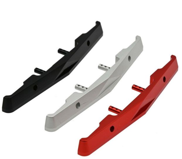 Hobby Details Aluminum Front Bumper Mount for SCX24 (1)(Red) - Click Image to Close