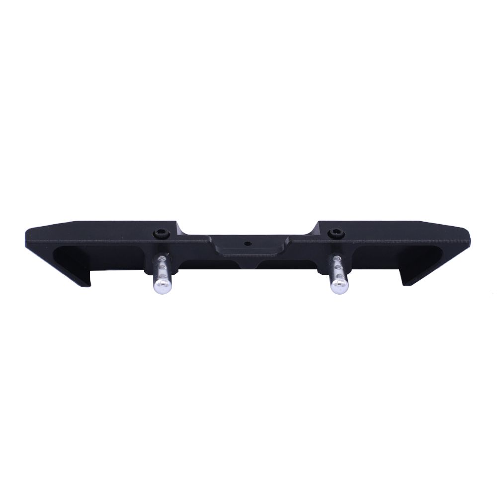 Hobby Details Aluminum Rear Bumper for Axial SCX24 (Black/Gold) - Click Image to Close
