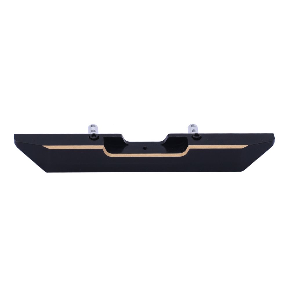 Hobby Details Aluminum Rear Bumper for Axial SCX24 (Black/Gold) - Click Image to Close