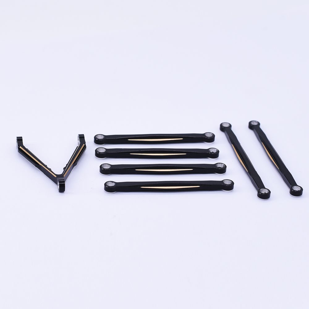 Hobby Details Aluminum Lower Tie Rod Set B-Style for Axial SCX24 - Click Image to Close