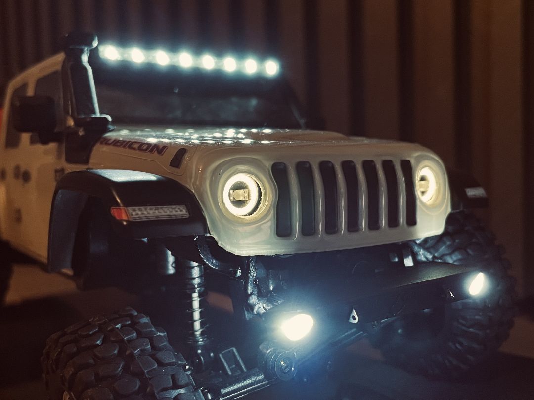 Hobby Details Axial SCX24 Jeep/SCX24 JT Gladiator LED Light Bar