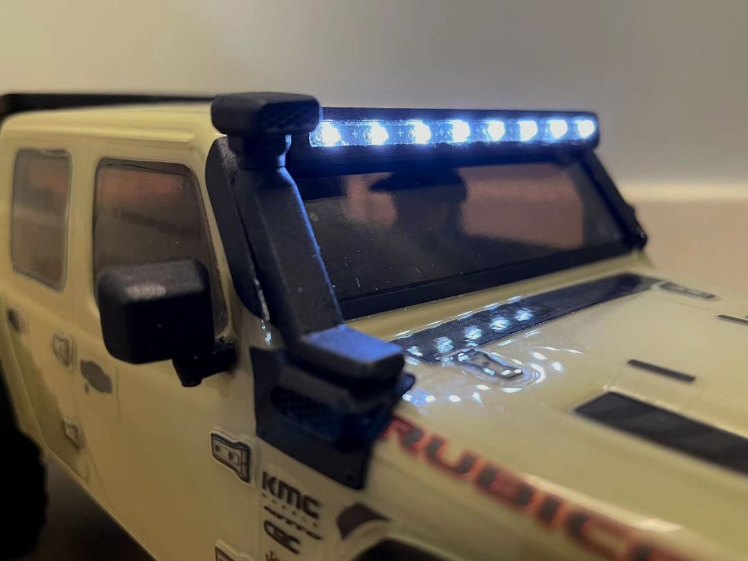 Hobby Details Axial SCX24 Jeep/SCX24 JT Gladiator LED Light Bar - Click Image to Close