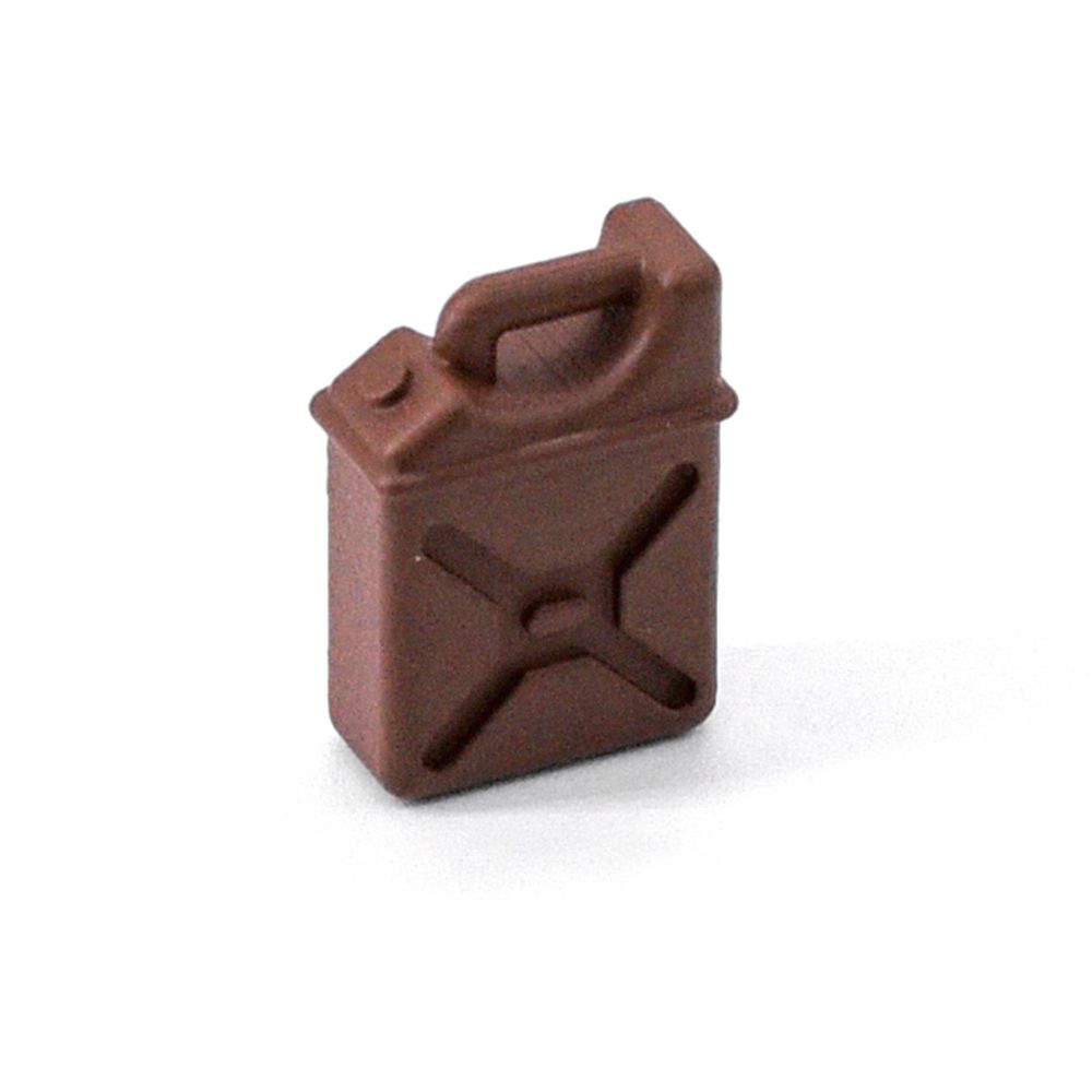 Hobby Details Plastic Mini Oil Tank for SCX24 18x13.2x6.8mm (1) (Brown)