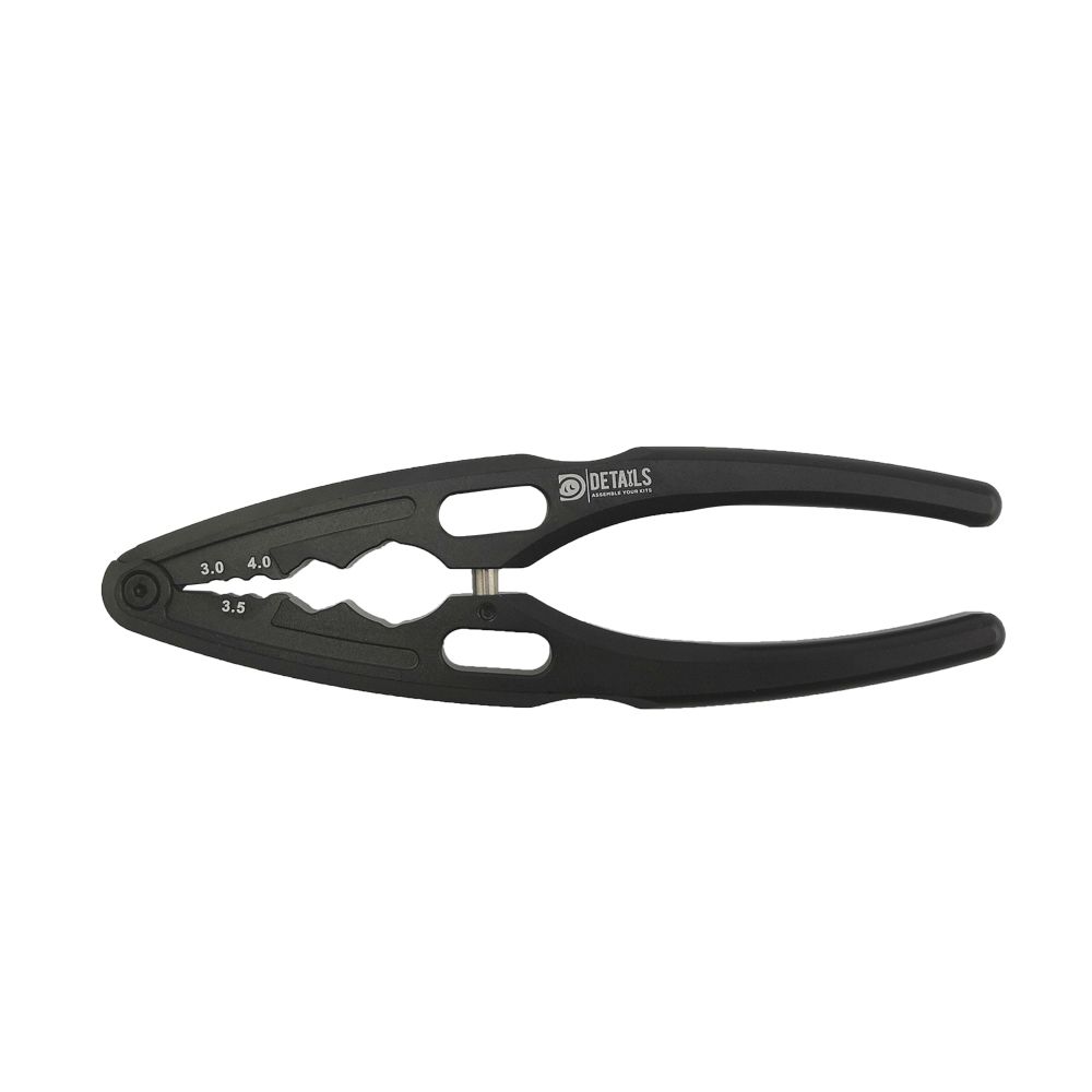 Hobby Details Shock Shaft Pliers - Black - Click Image to Close