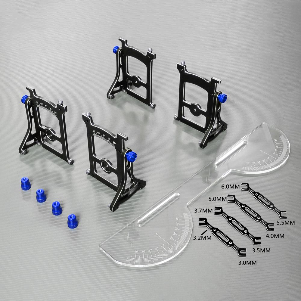 Hobby Details 1/10 On Road Chassis System Setup - Blue