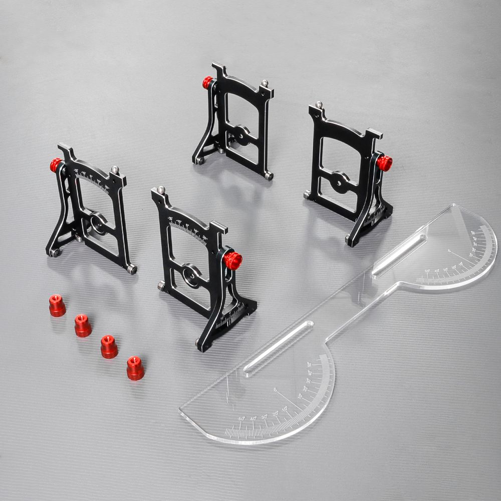 Hobby Details 1/10 On Road Chassis System Setup - Red