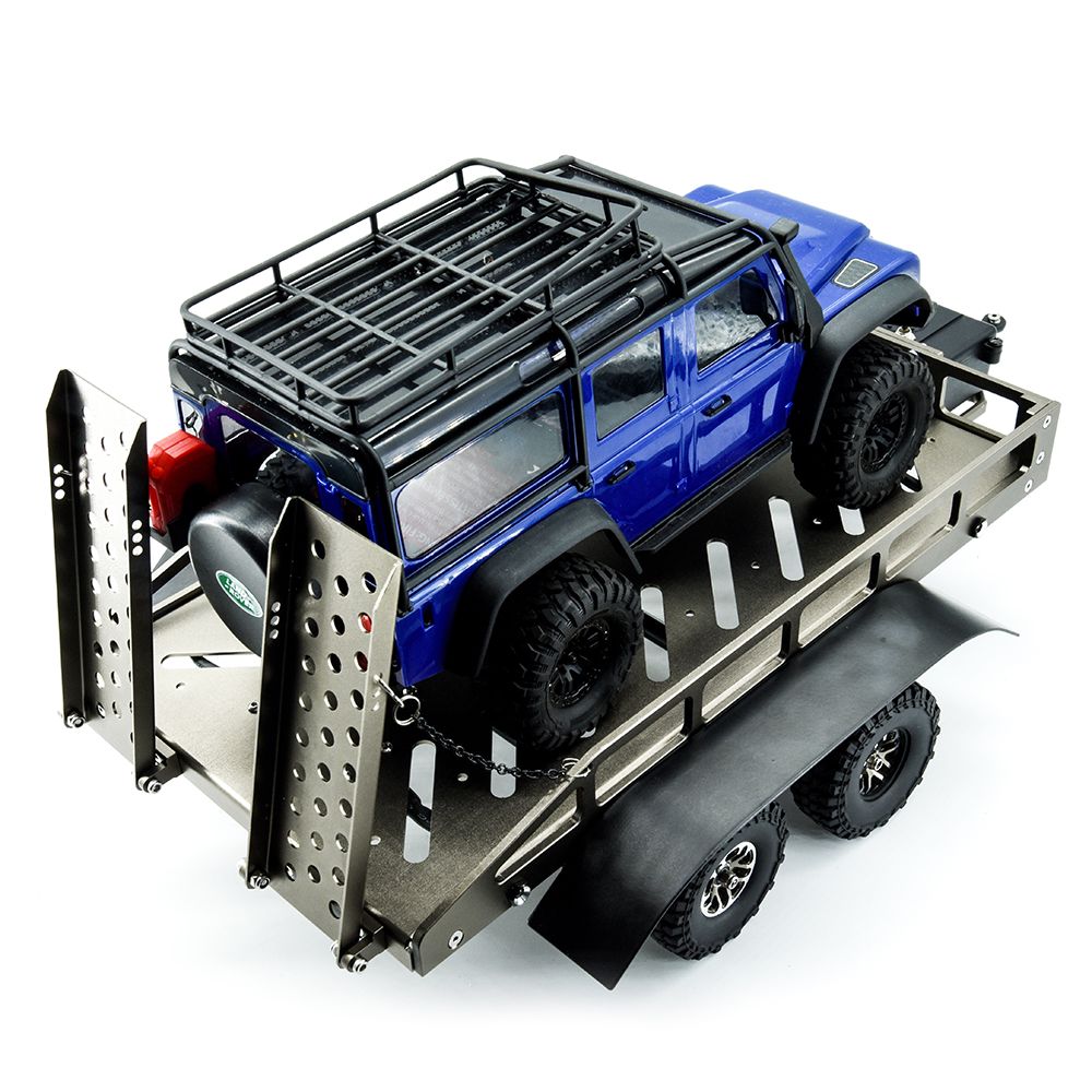 Hobby Details 1/16 to 1/18 Trailer with LED Lights - Ti-Color