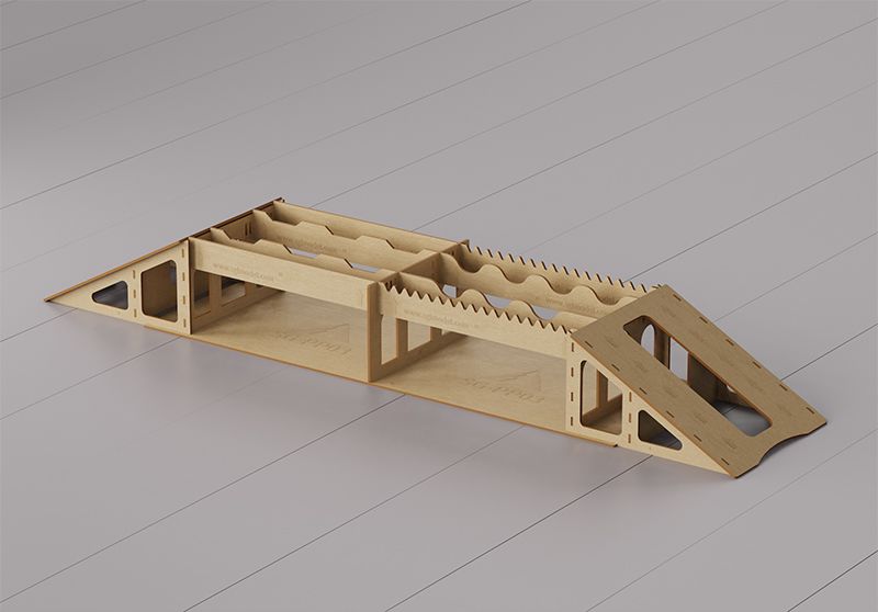 Hobby Details Micro Crawler Track - Bridge Style H
