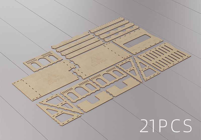 Hobby Details Micro Crawler Track - Bridge Style H - Click Image to Close