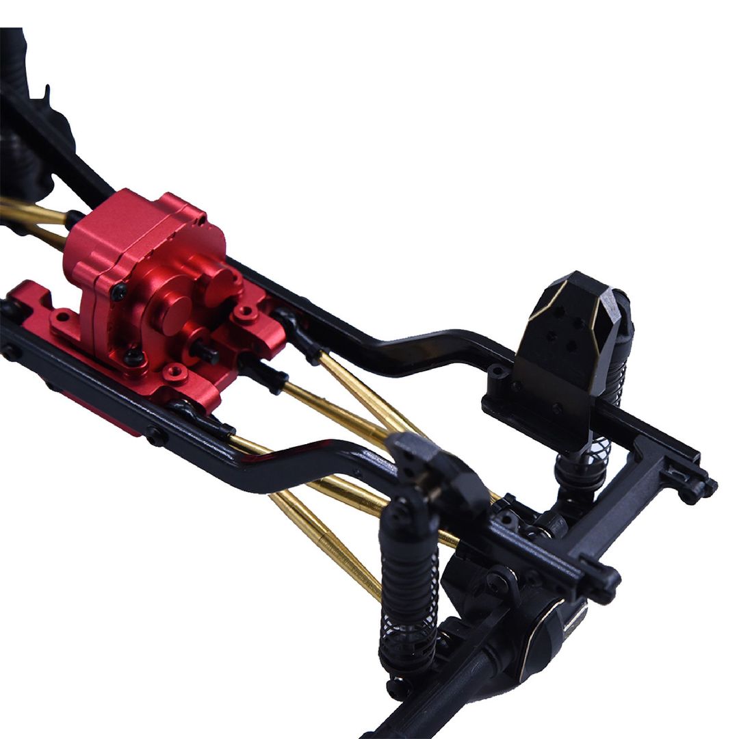 Hobby Details Aluminum Shock Mount, Traxxas TRX-4M Black/Gold (4 - Click Image to Close