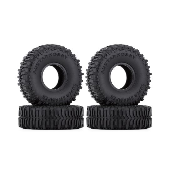 Hobby Details 1.0" Tire Set, TRX-4M 1/18 Car (4) 2.17" OD