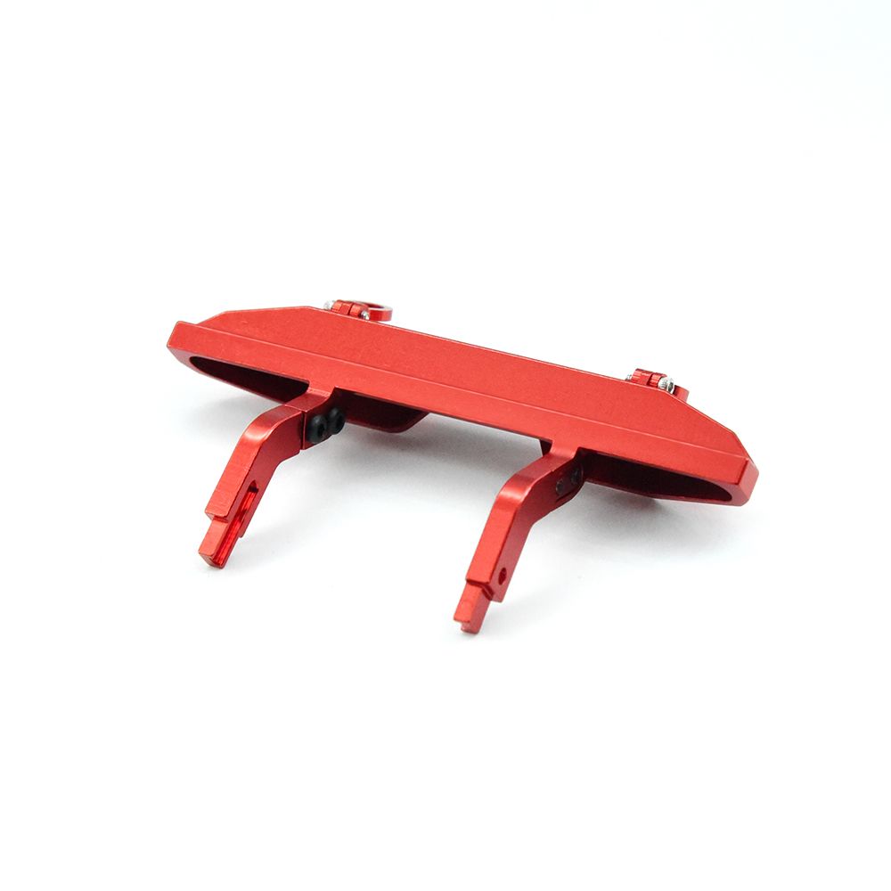 Hobby Details Traxxas 1/18 TRX-4M Aluminum Rear Bumper For Defender - Red (1)