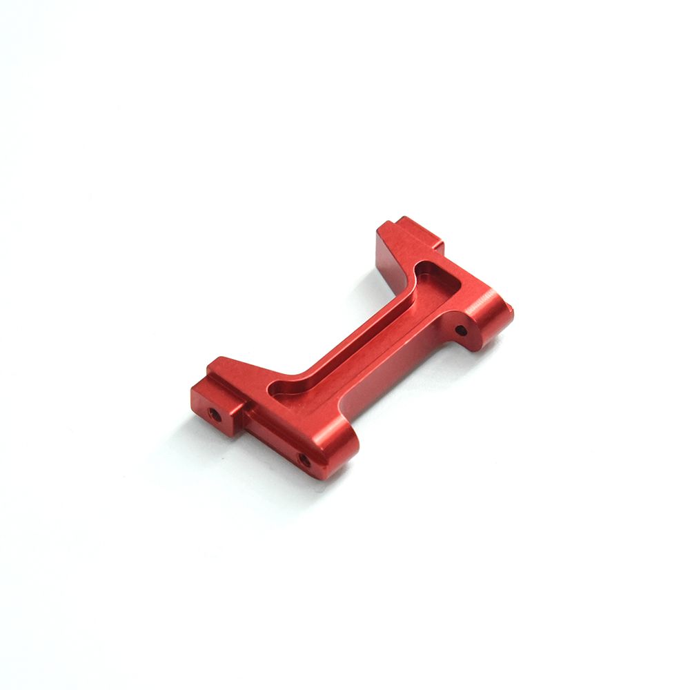 Hobby Details Traxxas 1/18 TRX-4M Aluminum Front Bumper Mount - Red (1)