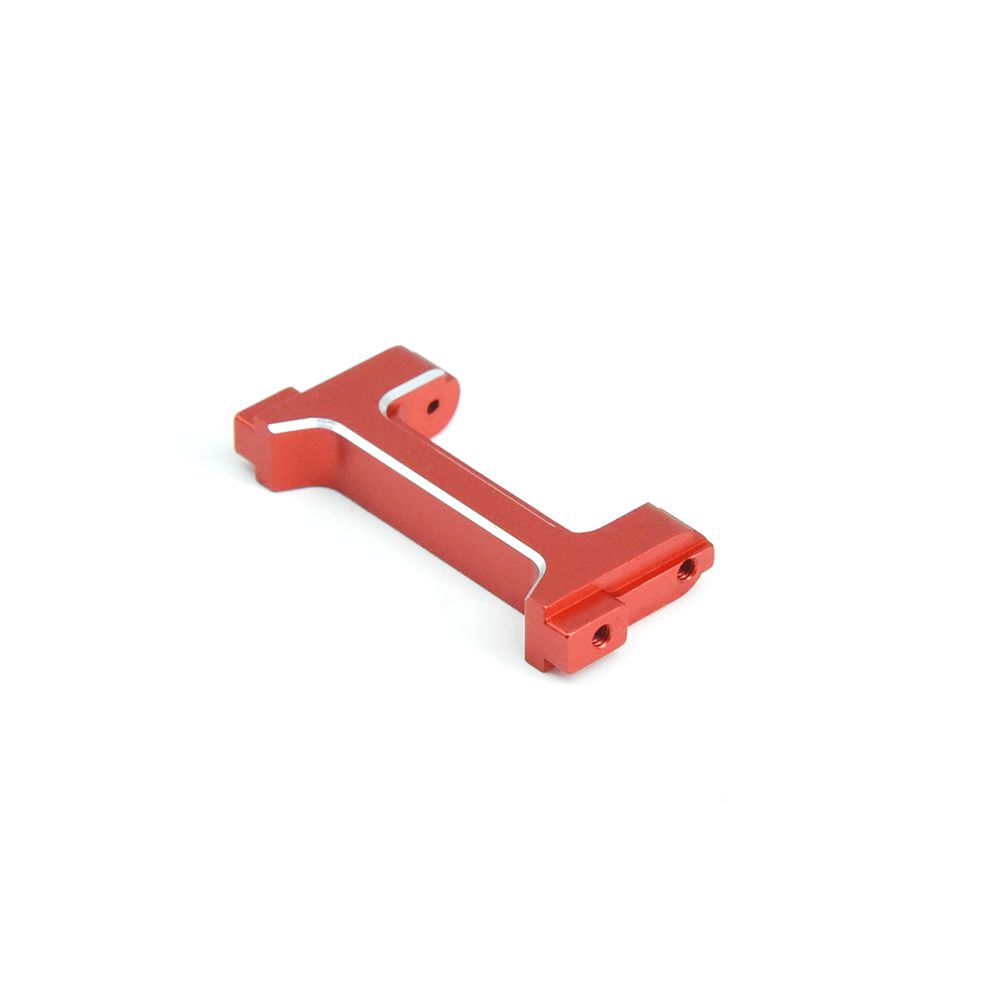 Hobby Details Traxxas 1/18 TRX-4M Aluminum Rear Bumper Mount - Red (1)