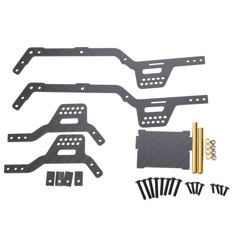 Hobby Details 1/18 TRX4M LCG Carbon Fiber Chassis Kit Frame