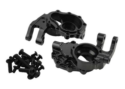 Hobby Details Traxxas TRX-4 Aluminum Portal Drive Housing, Inner, Front (Left & Right) - Black - Replaces TRA8252