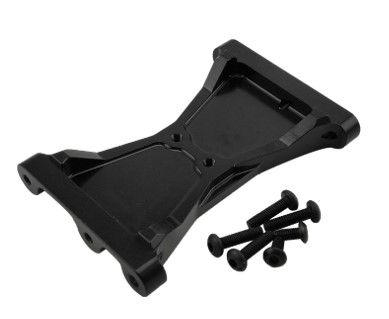Hobby Details Traxxas TRX-4 Aluminum Rear Chassis Brace - Black - Partially Replaces TRA8239