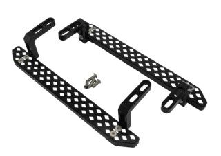 Hobby Details Aluminum Rock Sliders Style C (Left & Right)-Black