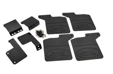 Hobby Details TRX-4 Rubber Mud Flap Set Land Rover - Black (4)