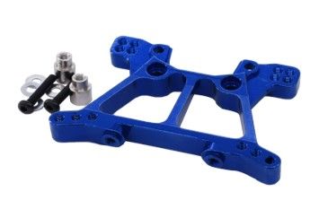 Hobby Details Traxxas 1/10 4x4 Slash AL Front Shock Tower - Blue