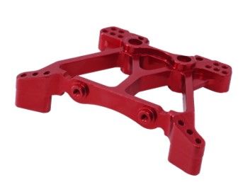 Hobby Details Traxxas 1/10 4x4 Slash AL Rear Shock Tower - Red