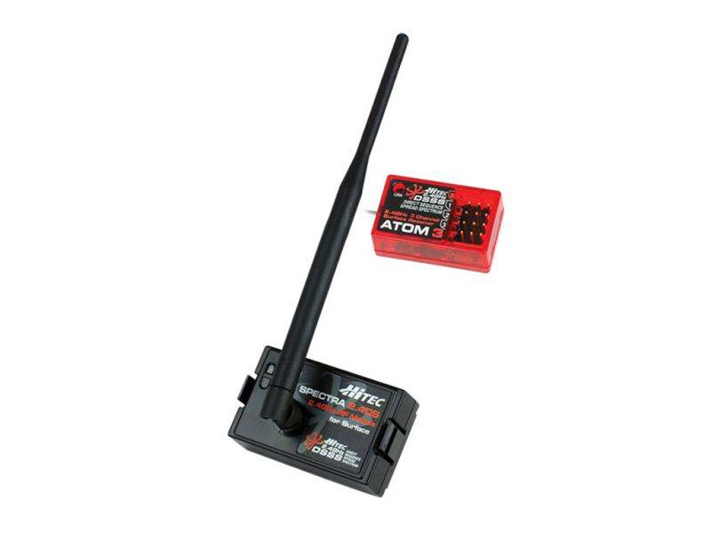 Hitec Spectra 2.4GHz DSSS & Atom 3 RX Combo