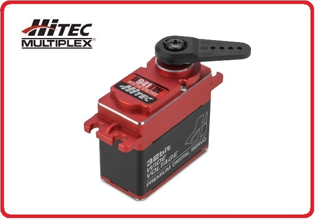 Hitec D-941TW 32-Bit, Metal Case, High Speed, Titanium Gear Servo 187oz-in 0.08sec@6.0V