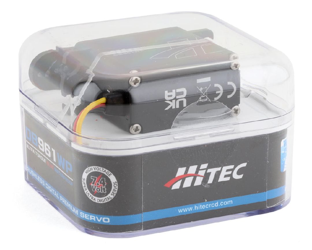 Hitec 20mm Ultra Premium Brushless, Hardened Steel Gear Servo – image 3