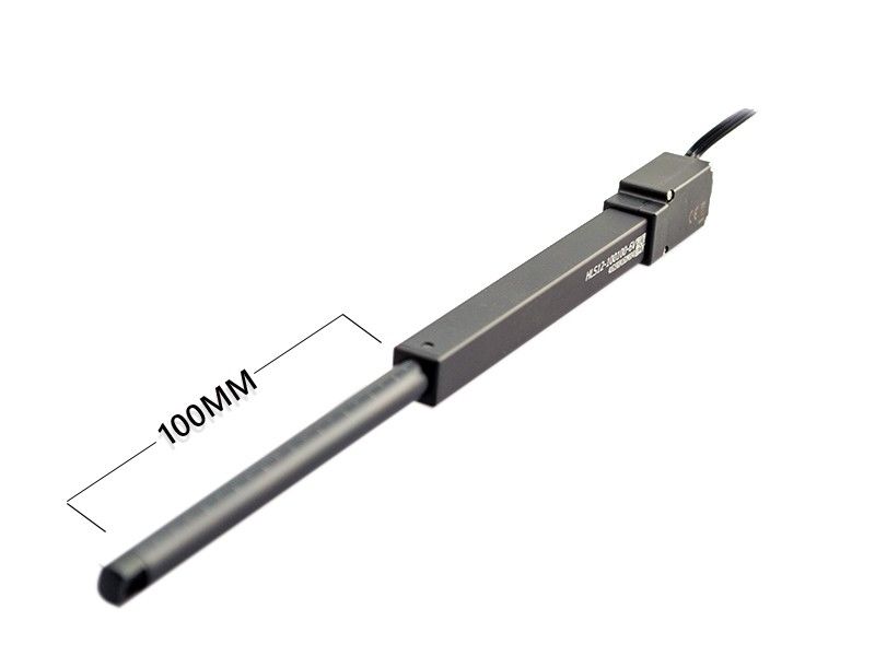 Hitec HHLS12-100100-6V (S) Linear, 100:1 Gear Ratio, 100mm Stroke, 5mm Lead Actuator (6V)