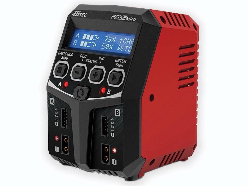 Hitec RDX2 Mini AC Balance Charger - Click Image to Close