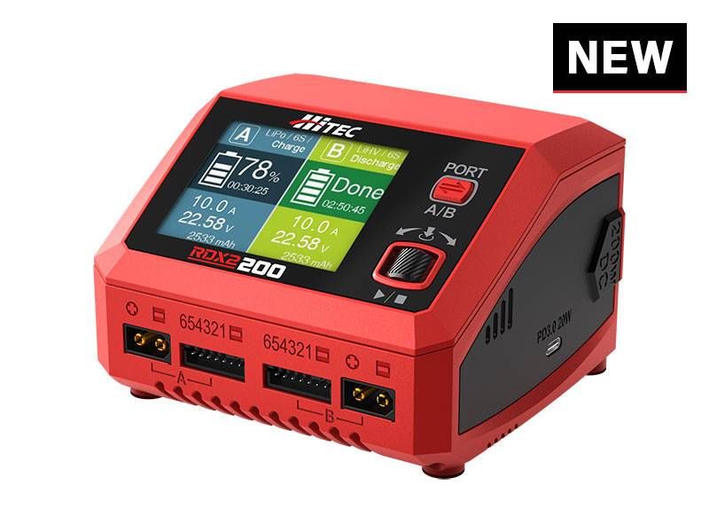 Hitec RDX2 200 AC/DC Multi-Function Smart Charger