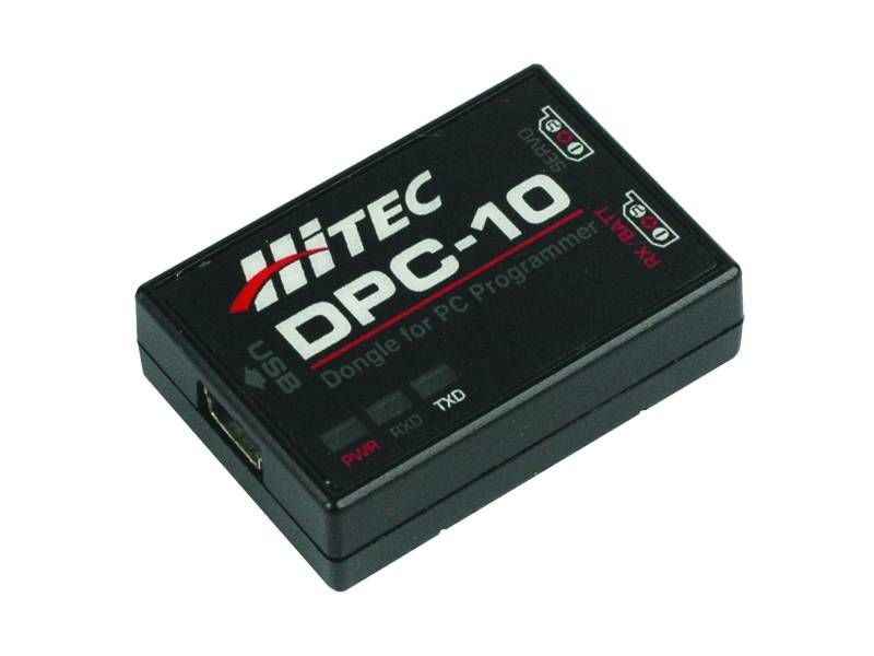 Hitec DPC-10 PC Interface for Brushless Servo Programming and Testing