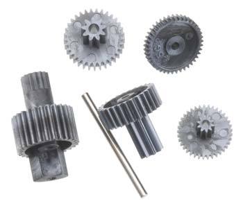 Hitec HS-45HB Karbonite Gear Set w/o 1st Gear - Click Image to Close