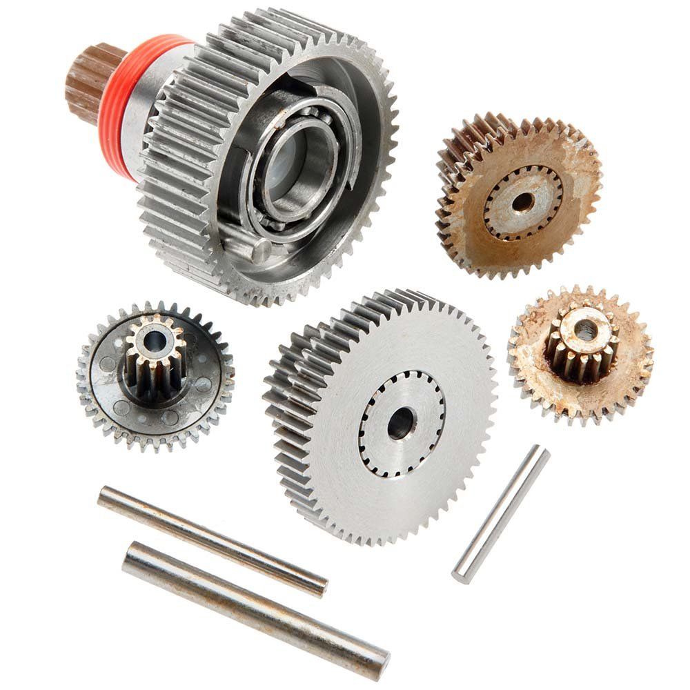 Hitec D840WP Steel Gear Set - Click Image to Close