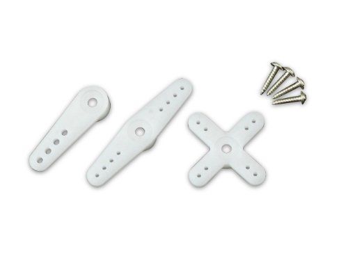 Hitec Horn and Hardware Set HS-65 / 65MG / 5065MG - Click Image to Close