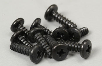 Hitec Servo Horn Screw Set Resin Gear (10) - Click Image to Close