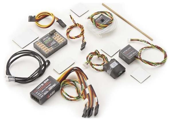 Hitec HTS-SS Advance Glider Combo - Sensor Station Adv, GPS, Servo Manager, Vario, Airspeed, 2 x Temp