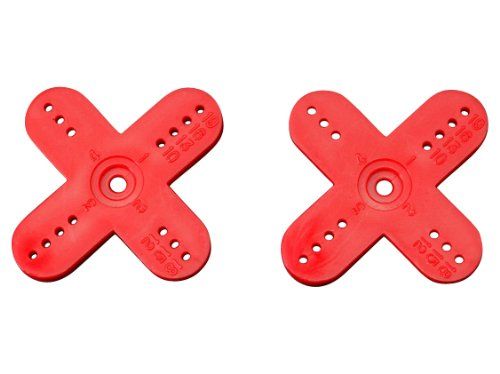 Hitec Super Star Red Horn 2 pieces (Fits Standard Servo Spline)