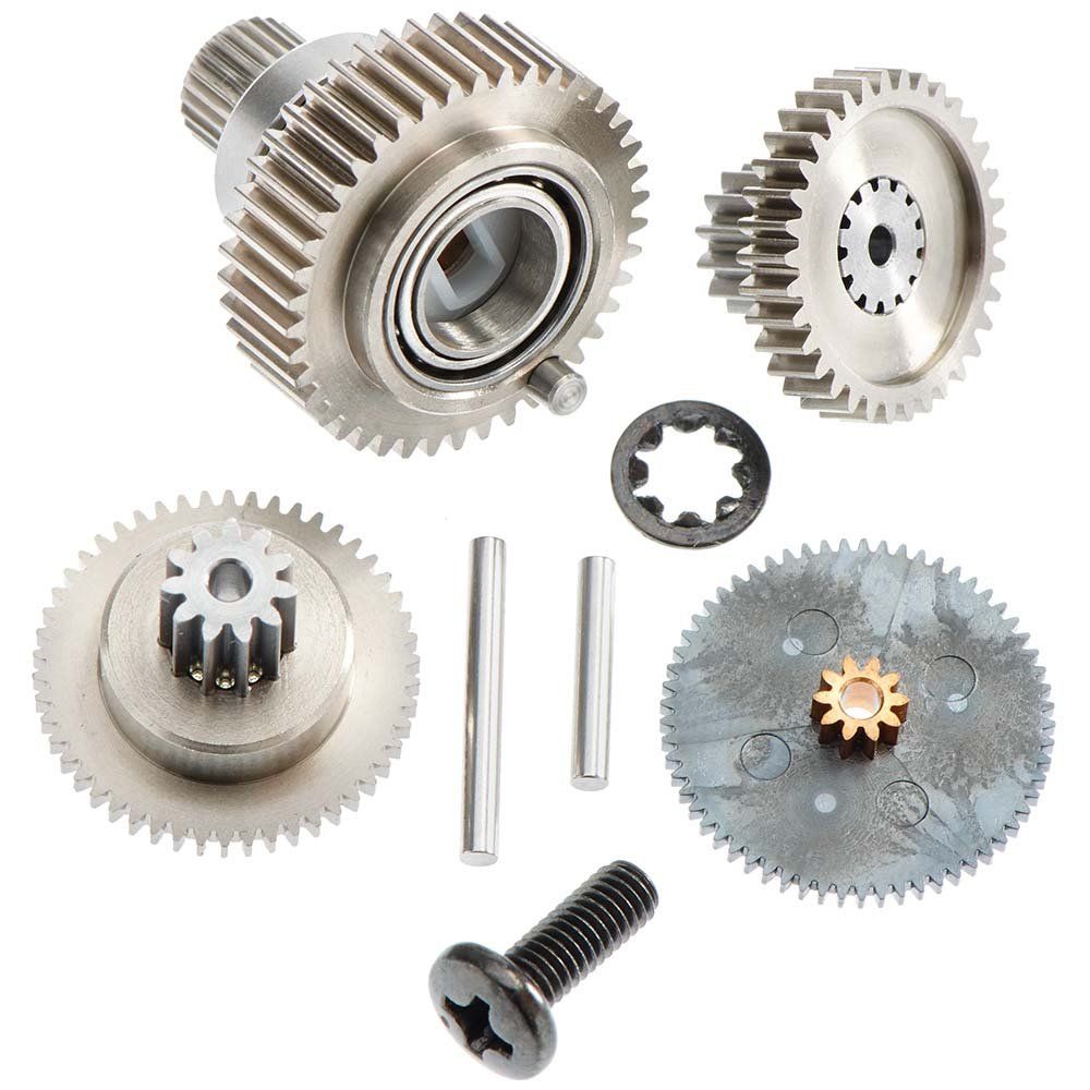 Hitec D955 Titanium Gear Set - Click Image to Close