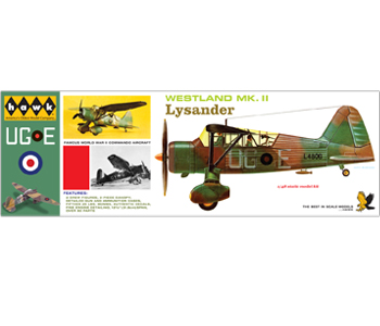 Lindberg Westland Lysander 1/48 Model Kit (Level 2)