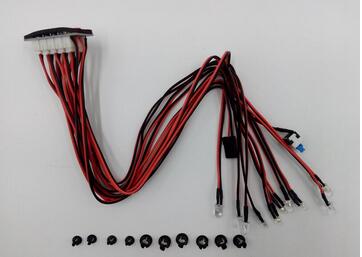 RC Light Kit - 10 Lights (3mm Red x 10)