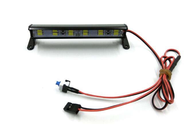 Light bar, 12 LED, High voltage (11-14V),Aluminum housing