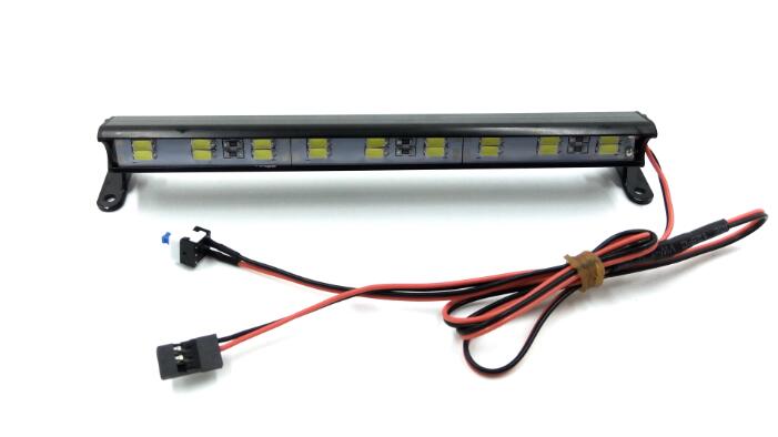 Light bar, 18 LED, High voltage (11-14V),Aluminum housing